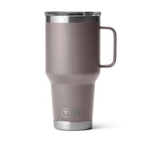 Yeti Travel Mug with Handle in Taupe